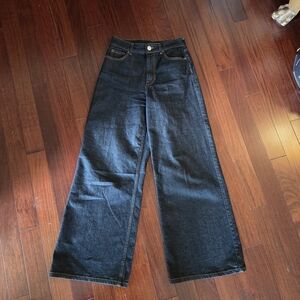 2nd Day Birger Et Mikkelsen Think Twice Jeans Frecla 27 Dark Wash High Waist 70s